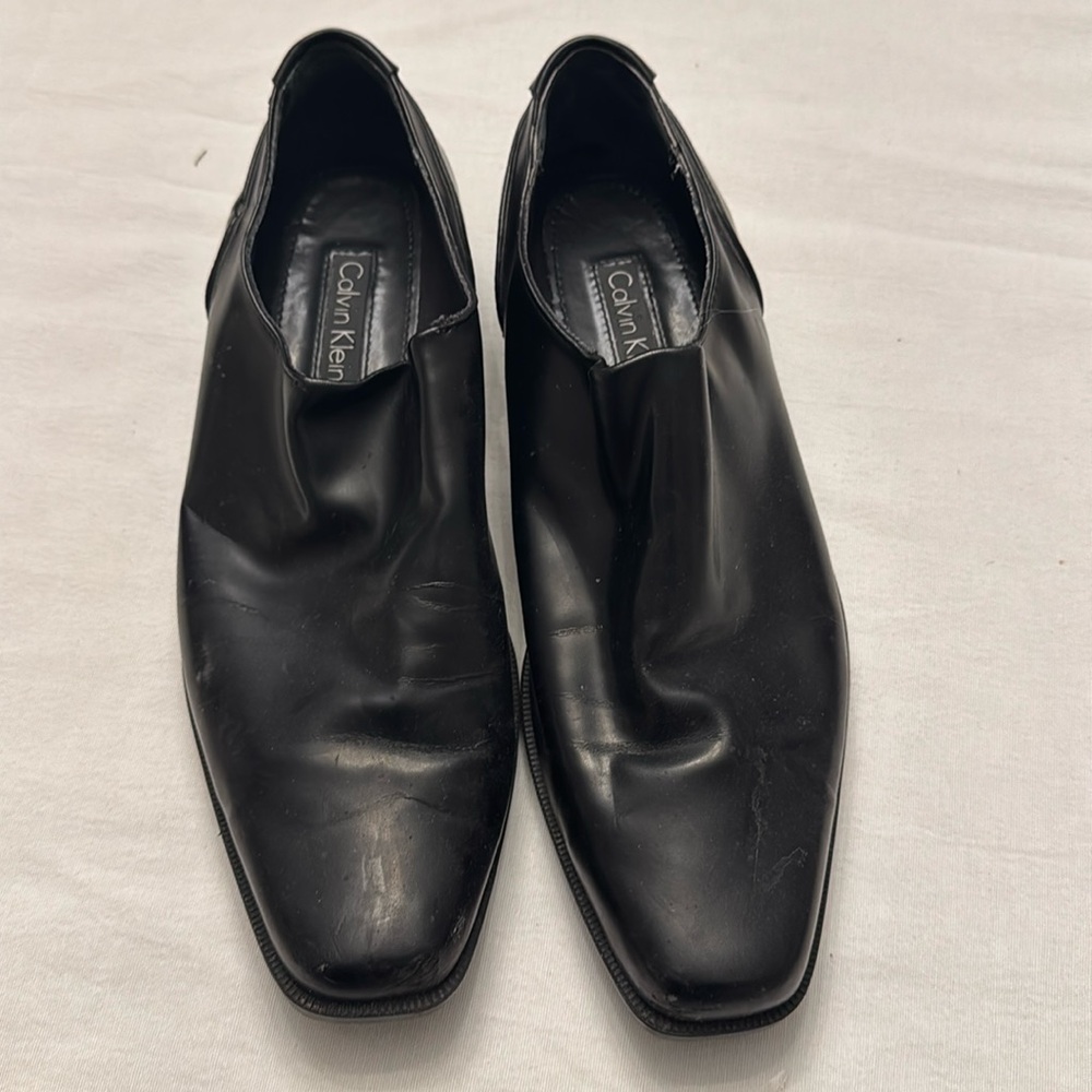 calvin klein slip on dress shoes size 10.5